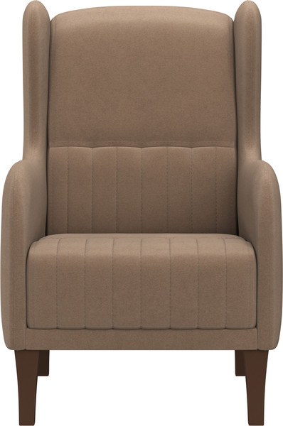 Изображение товара Кресло мягкое Олмеко ЕвроМагнат М (велюр, тенерифе корица)