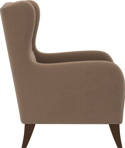 Изображение товара Кресло мягкое Олмеко ЕвроМагнат М (велюр, тенерифе корица)