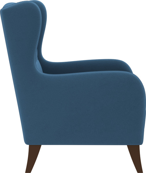 Изображение товара Кресло мягкое Олмеко ЕвроМагнат М (велюр, тенерифе океан)