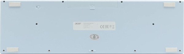 Изображение товара Комплект клавиатура и мышь Acer OCC205 / ZL.ACCEE.00C (белый/голубой)