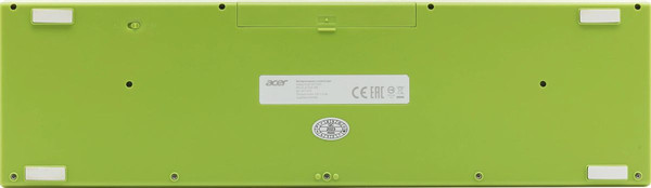 Изображение товара Комплект клавиатура и мышь Acer OCC205 / ZL.ACCEE.00E (зеленый/желтый)