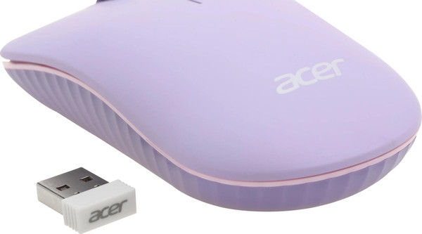 Изображение товара Комплект клавиатура и мышь Acer OCC205 / ZL.ACCEE.00D (фиолетовый)