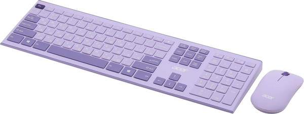 Изображение товара Комплект клавиатура и мышь Acer OCC205 / ZL.ACCEE.00D (фиолетовый)
