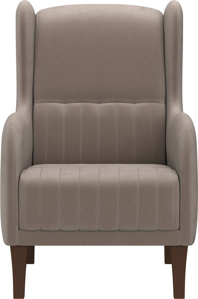 Изображение товара Кресло мягкое Олмеко ЕвроМагнат М (велюр, тенерифе хумус)