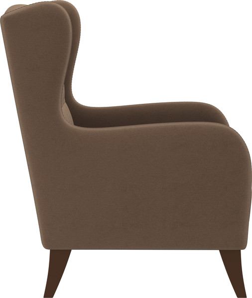 Изображение товара Кресло мягкое Олмеко ЕвроМагнат М (велюр, тенерифе шоколад)