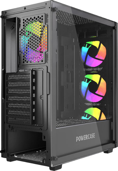 Изображение товара Корпус для компьютера Powercase Mistral S4B Tempered Glass / CMSB-L4 (черный)