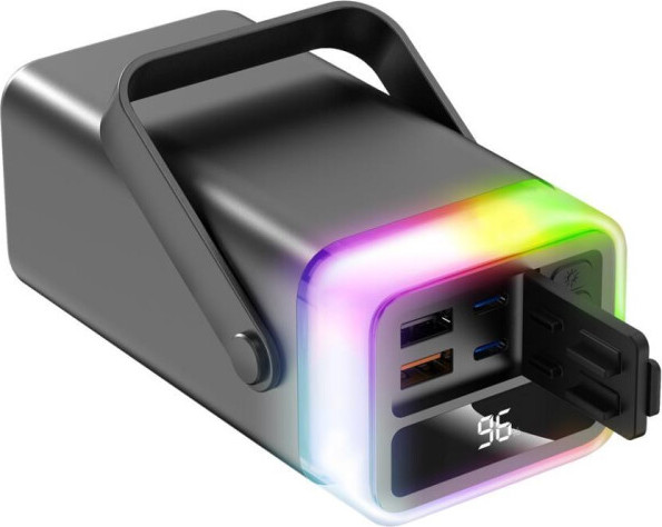 Изображение товара Портативное зарядное устройство TFN Apollo RGB 40000mAh / TFN-PB-337-GR (серый)