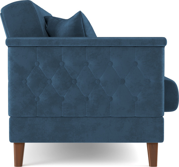 Изображение товара Диван Олмеко Амарант М (велюр, тенерифе океан)