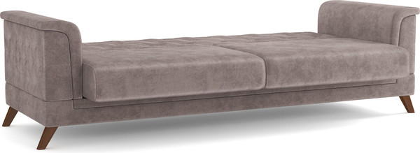 Изображение товара Диван Олмеко Амарант М (велюр, тенерифе стоун)