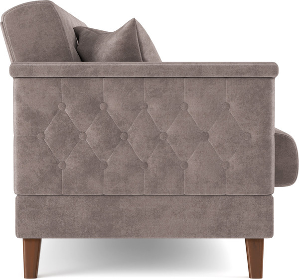 Изображение товара Диван Олмеко Амарант М (велюр, тенерифе стоун)