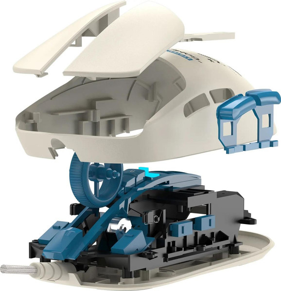 Изображение товара Мышь A4Tech Bloody W72 Ultra Pixels Blue (рисунок/бежевый/голубой)