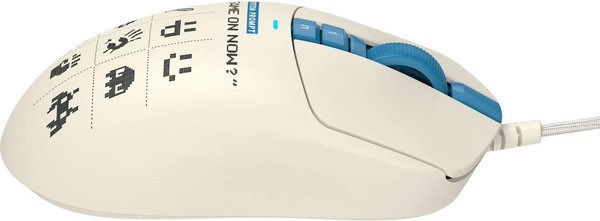 Изображение товара Мышь A4Tech Bloody W72 Ultra Pixels Blue (рисунок/бежевый/голубой)