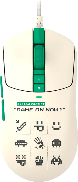 Изображение товара Мышь A4Tech Bloody W72 Ultra Pixels Green (рисунок/бежевый/зеленый)