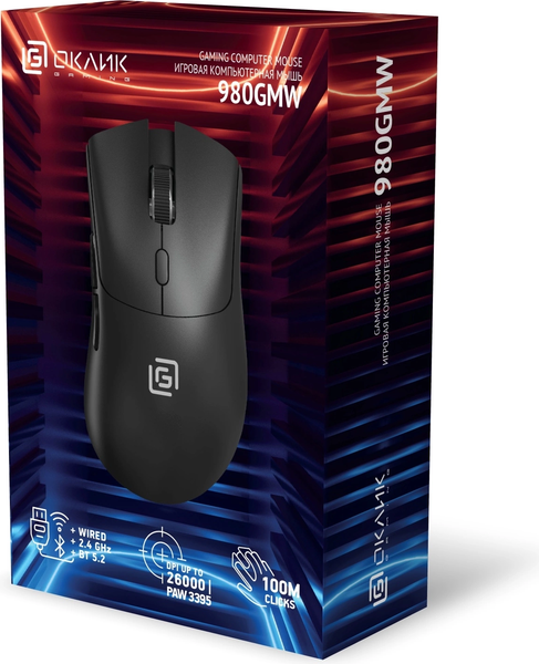 Изображение товара Мышь Оклик 980GMW (черный)