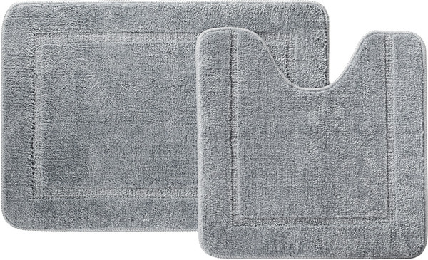Изображение товара Набор ковриков для ванной и туалета IDDIS PSET06Mi13 (серый)