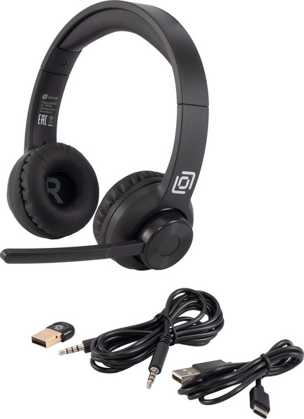 Изображение товара Наушники-гарнитура Оклик HS-M310 (черный)