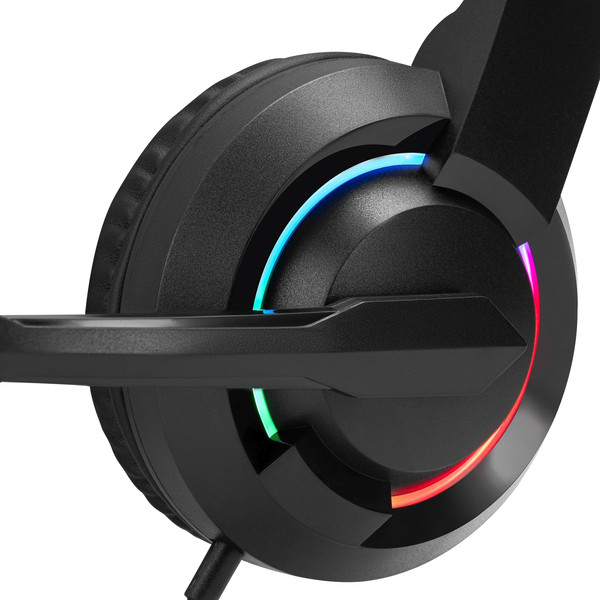 Изображение товара Наушники-гарнитура Оклик HS-L315G (черный)