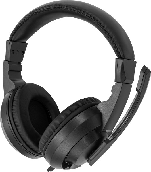 Изображение товара Наушники-гарнитура Оклик HS-L315G (черный)