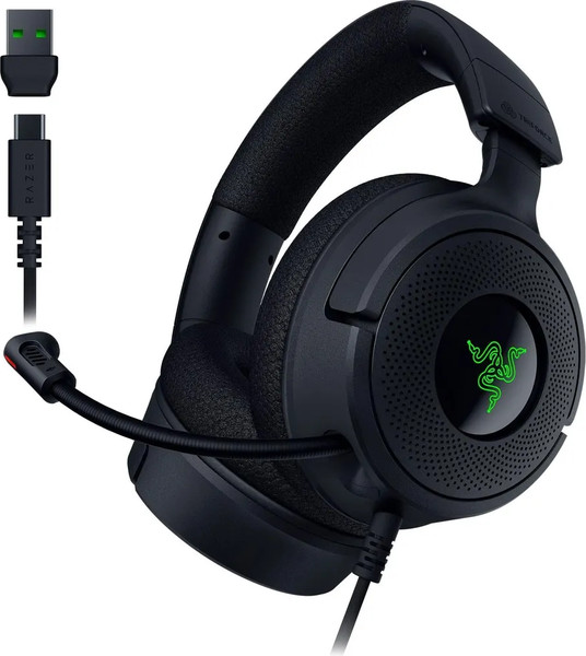 Изображение товара Наушники-гарнитура Razer Kraken V4 X / RZ04-05180100-R3M1