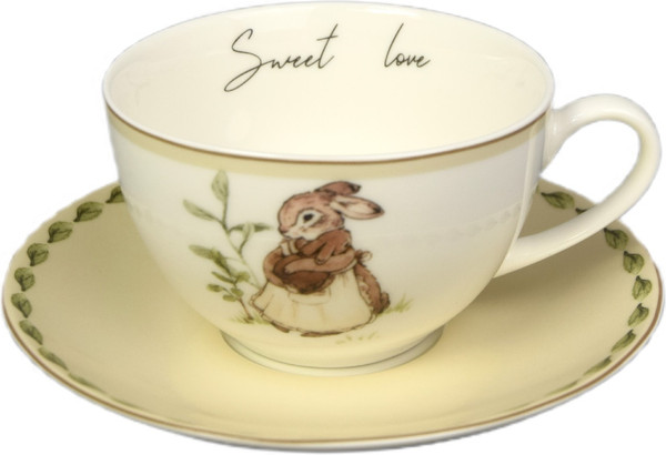 Изображение товара Набор для чая/кофе JEWEL Мамина любовь ПС0044-03 (12пр, нью бон)