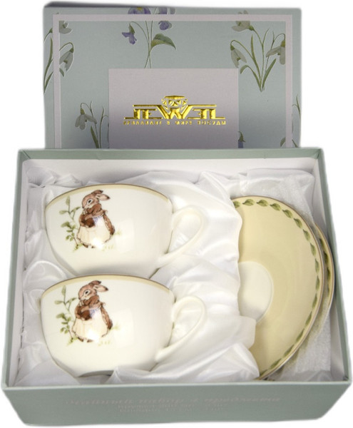 Изображение товара Набор для чая/кофе JEWEL Мамина любовь ПС0053-03 (4пр, нью бон)