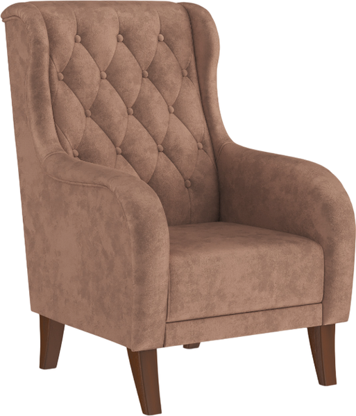 Изображение товара Комплект мягкой мебели Олмеко Амарант М 3-1 (велюр, тенерифе корица)