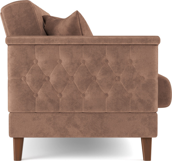 Изображение товара Комплект мягкой мебели Олмеко Амарант М 3-1 (велюр, тенерифе корица)