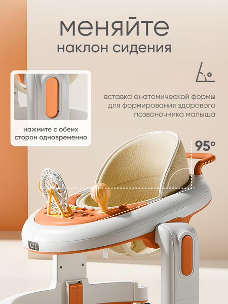 Изображение товара Ходунки Solmax&Kids YI99833 (желтый/белый)