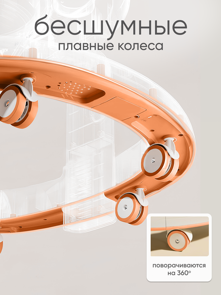 Изображение товара Ходунки Solmax&Kids YI99833 (желтый/белый)