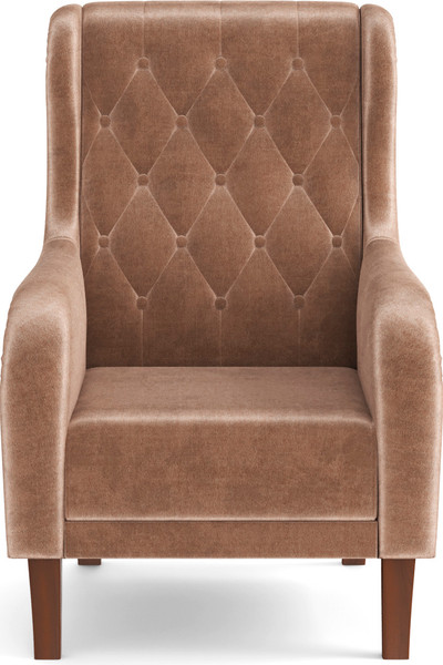 Изображение товара Комплект мягкой мебели Олмеко Амарант М 3-1 (велюр, тенерифе хумус)