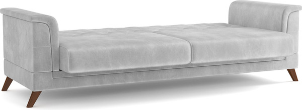 Изображение товара Комплект мягкой мебели Олмеко Амарант М 3-1-1 (велюр, тенерифе грей)