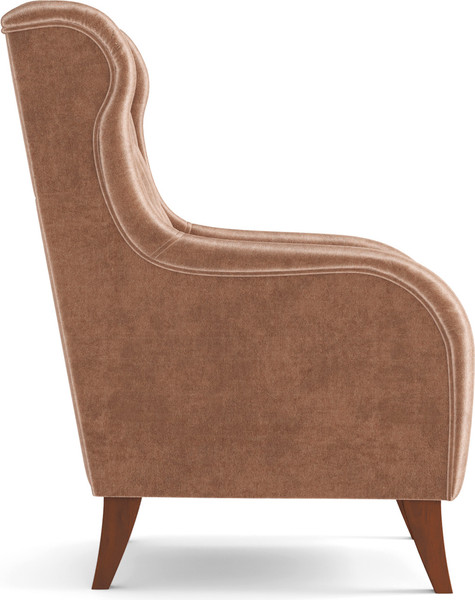 Изображение товара Комплект мягкой мебели Олмеко Амарант М 3-1-1 (велюр, тенерифе хумус)