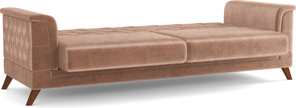 Изображение товара Комплект мягкой мебели Олмеко Амарант М 3-1-1 (велюр, тенерифе хумус)