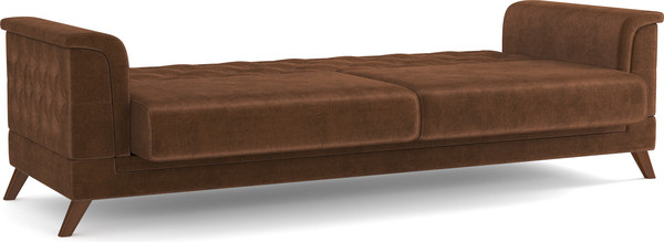 Изображение товара Комплект мягкой мебели Олмеко Амарант М 3-1-1 (велюр, тенерифе шоколад)