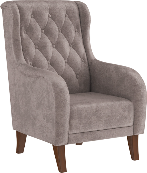 Изображение товара Кресло мягкое Олмеко Амарант М (велюр, тенерифе стоун)