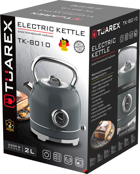 Изображение товара Электрочайник Tuarex TK-8010 (графит)