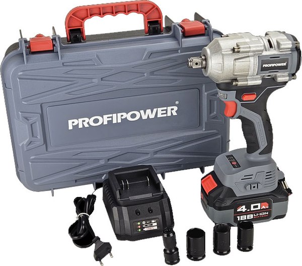 Изображение товара Аккумуляторный гайковерт Profipower T-500N / E0185