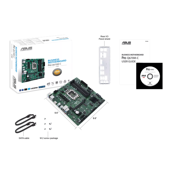 Изображение товара Материнская плата Asus Pro Q670M-C-CSM (90MB19E0-M0EAYC)