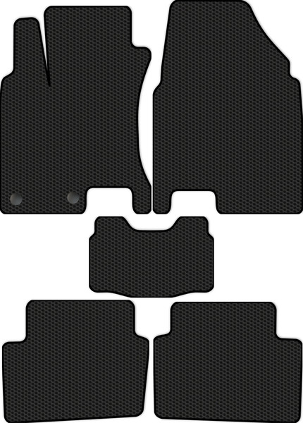 Изображение товара Комплект ковриков для авто Alicosta 0961_1 для Nissan Qashqai I SUV/J10 2006-2013 (EVA соты, черный)