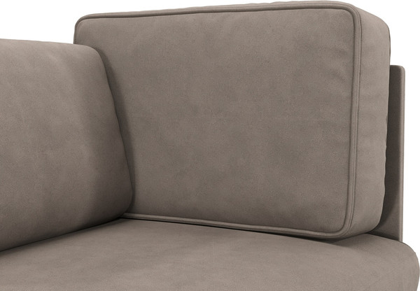 Изображение товара Кресло мягкое Олмеко Шелдон (букле, Лайк кофейный 230)