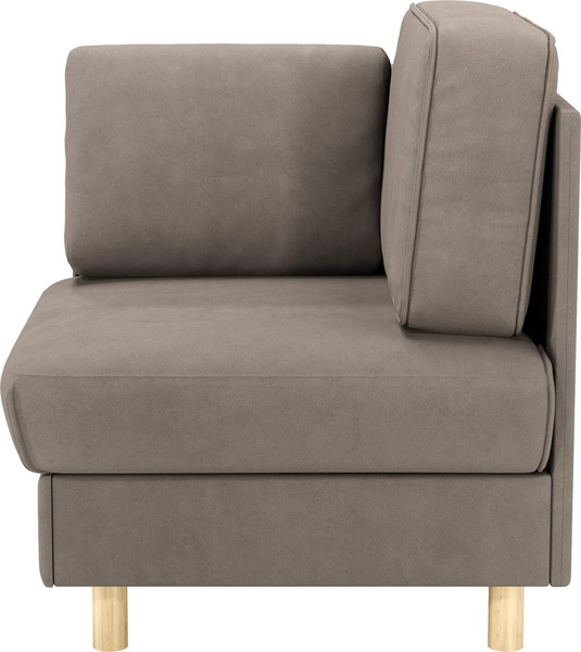 Изображение товара Кресло мягкое Олмеко Шелдон (букле, Лайк кофейный 230)