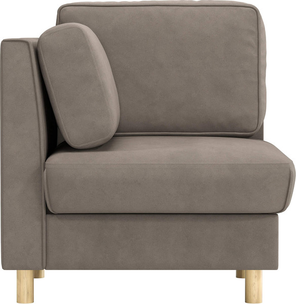 Изображение товара Кресло мягкое Олмеко Шелдон (букле, Лайк кофейный 230)