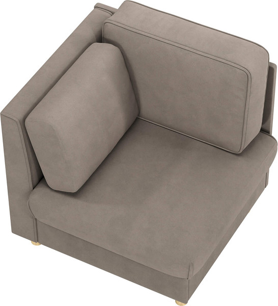 Изображение товара Кресло мягкое Олмеко Шелдон (букле, Лайк кофейный 230)