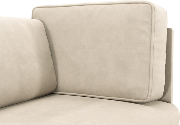 Изображение товара Кресло мягкое Олмеко Шелдон (букле, Лайк кремовый 100)