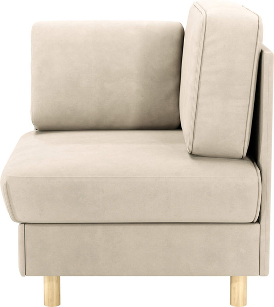 Изображение товара Кресло мягкое Олмеко Шелдон (букле, Лайк кремовый 100)