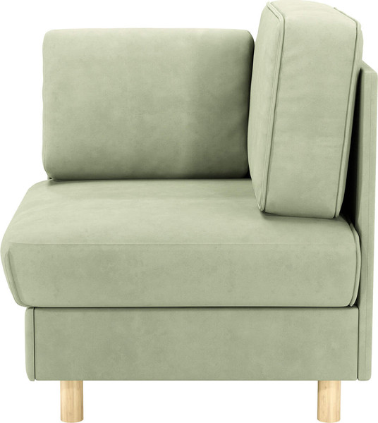 Изображение товара Кресло мягкое Олмеко Шелдон (букле, Лайк светло-оливковый 690)