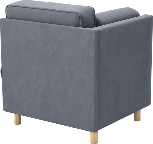 Изображение товара Кресло мягкое Олмеко Шелдон (букле, Лайк серый 995)