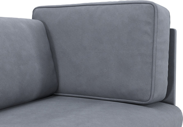 Изображение товара Кресло мягкое Олмеко Шелдон (букле, Лайк серый 995)