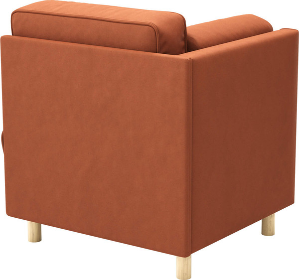 Изображение товара Кресло мягкое Олмеко Шелдон (букле, Лайк терракотовый 412)