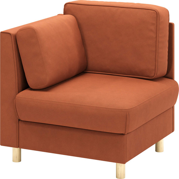 Изображение товара Кресло мягкое Олмеко Шелдон (букле, Лайк терракотовый 412)